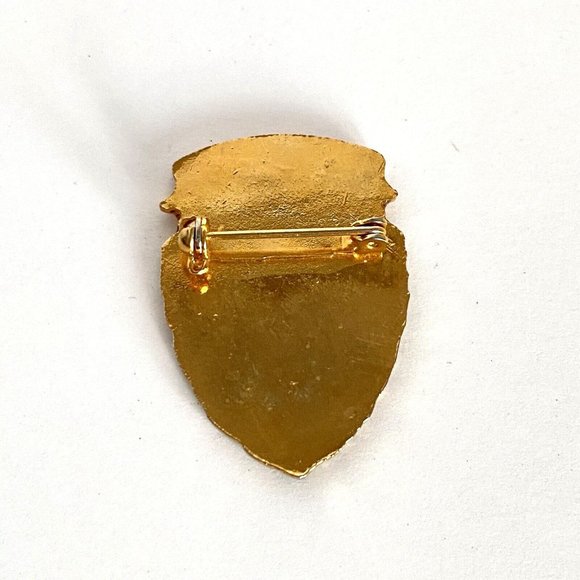 1986 Penn Yan NY American Legion 7th District Convention Medal Badge Pin 1.3" - Picture 3 of 4